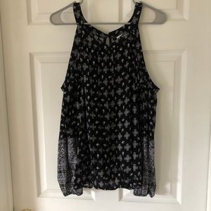 Mossimo Off the Shoulder Print Blouse